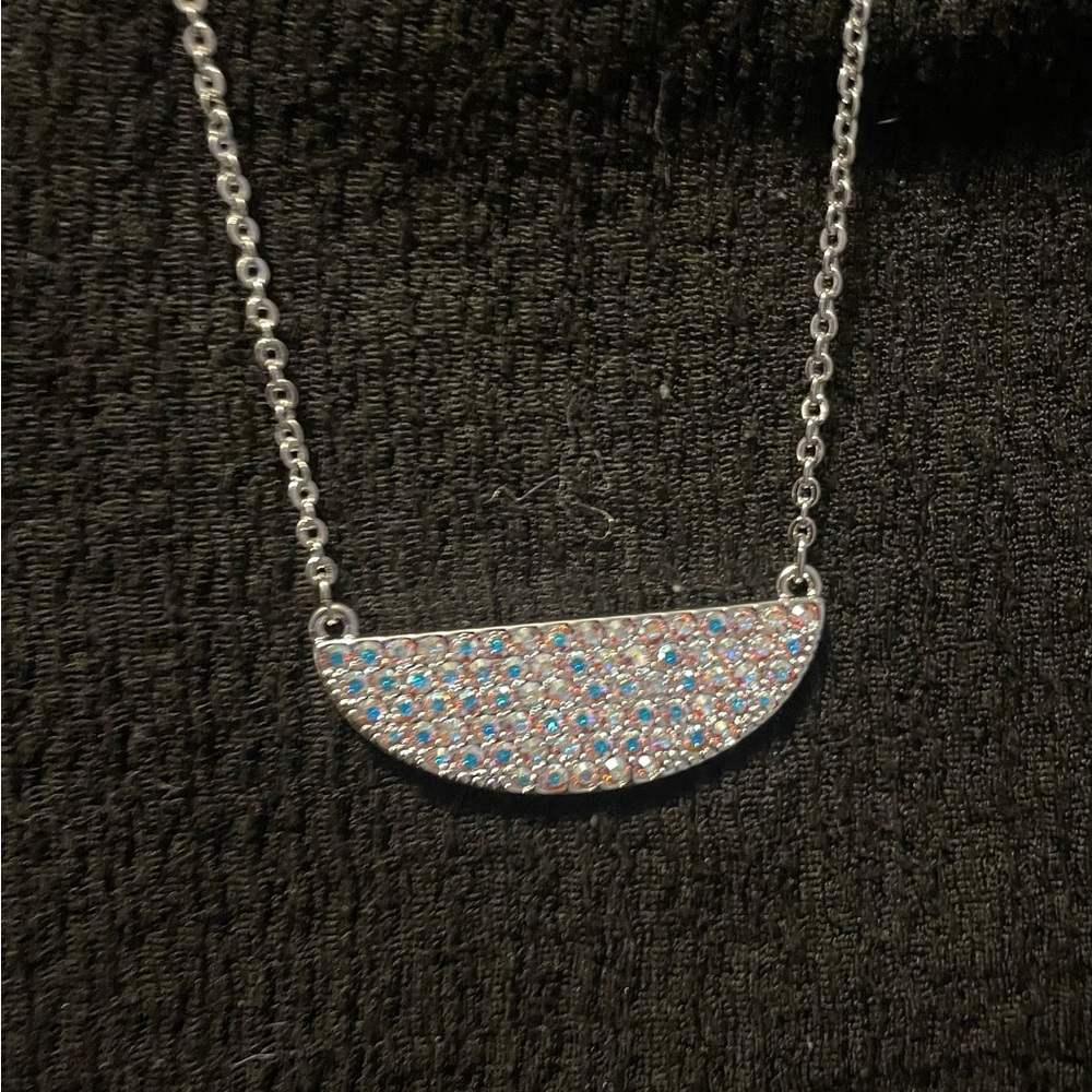 Touchstone Crystal Shine Every Day Necklace - new